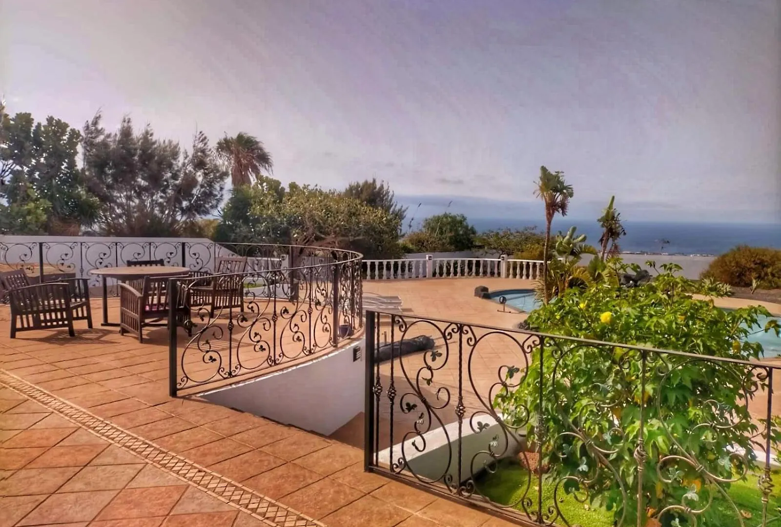 Wonderful Country Villa With Amazing Sea View Tias Spain
